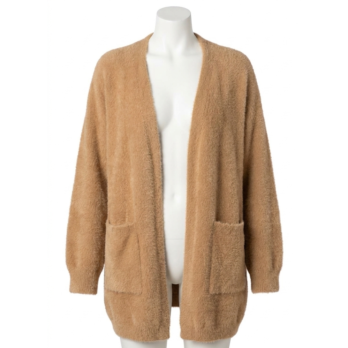 New Kut From The Kloth Dana Cozy Cardigan In Camel
